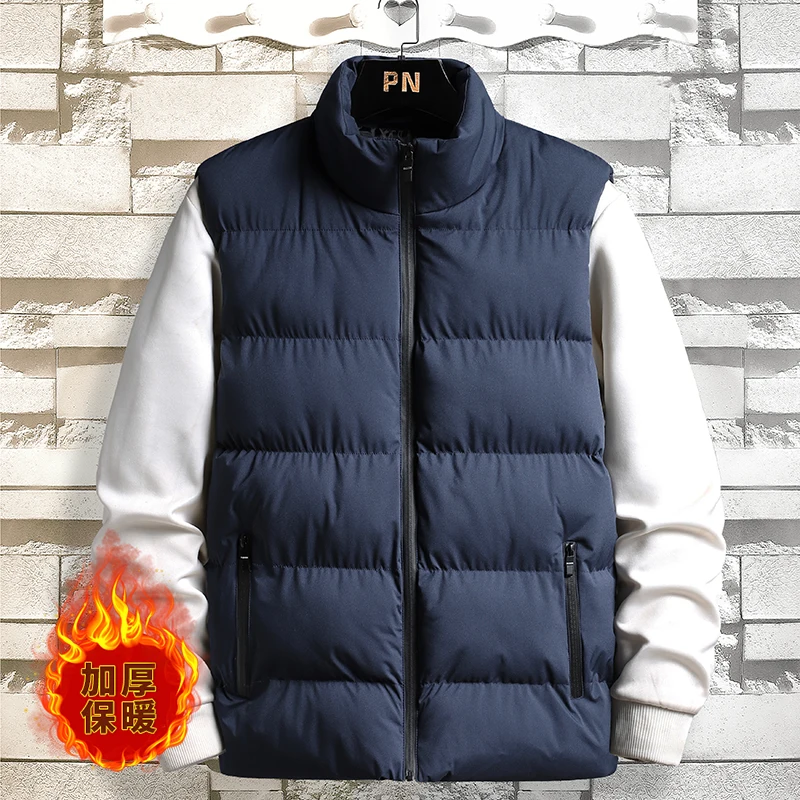 Męska zimowa gruba ocieplana k – Padded Vest Gilet recenzja i cena