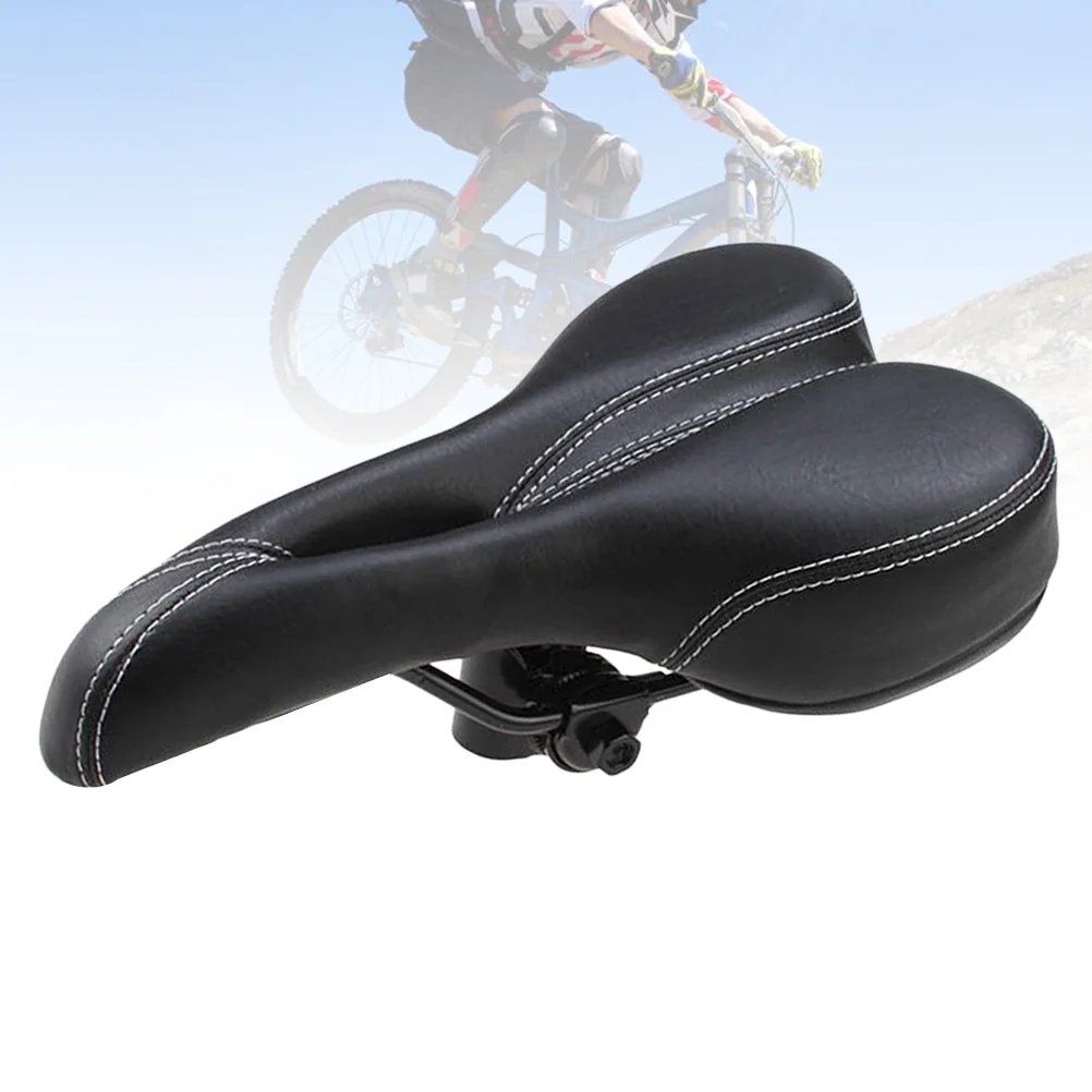 

Bike Saddle Mountain Bike Seat Comfortable Saddle Road Mountain Sports Cushion Cycling Seat Cushion Pad Black