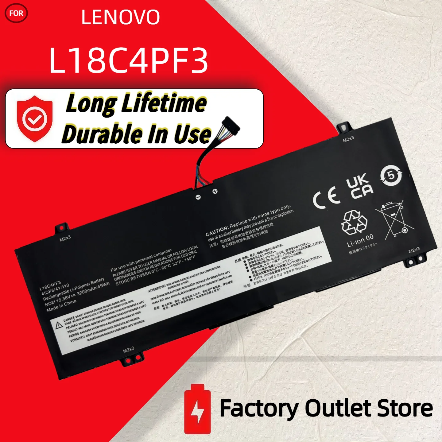 Wholesale And Retail❗❗❗ L18C4PF3 for Lenovo Battery C340-14IWL S540-14IML Xiaoxin air14 2019 L18M4PF3 L18M4PF4 L18C4PF4