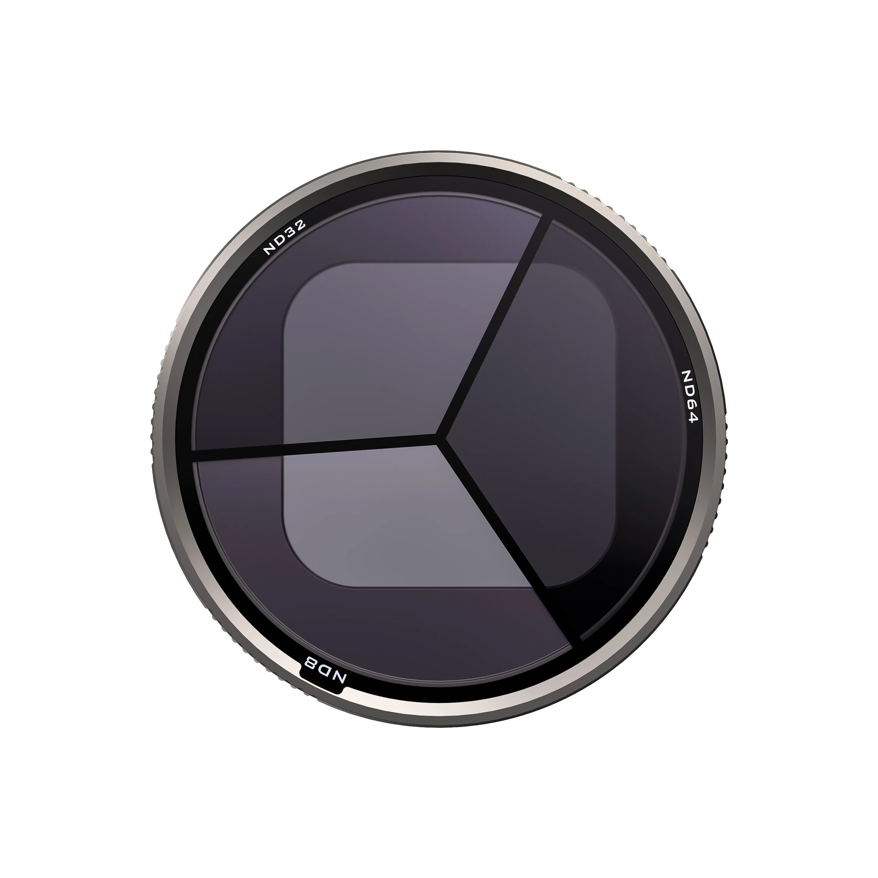 Freewell 3-in-1 magnetisch splitfilter met neutrale dichtheid, ND8, ND32 en ND64 Compatibel met Freewell iPhone-hoesjes en Genius Rig Cage