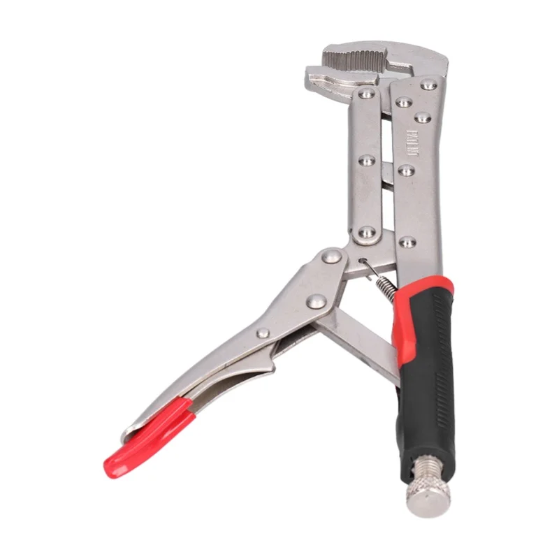 Extended Locking Pliers Extra Long Curved Jaw Grip 80 Degree Woodworking Hand Tools