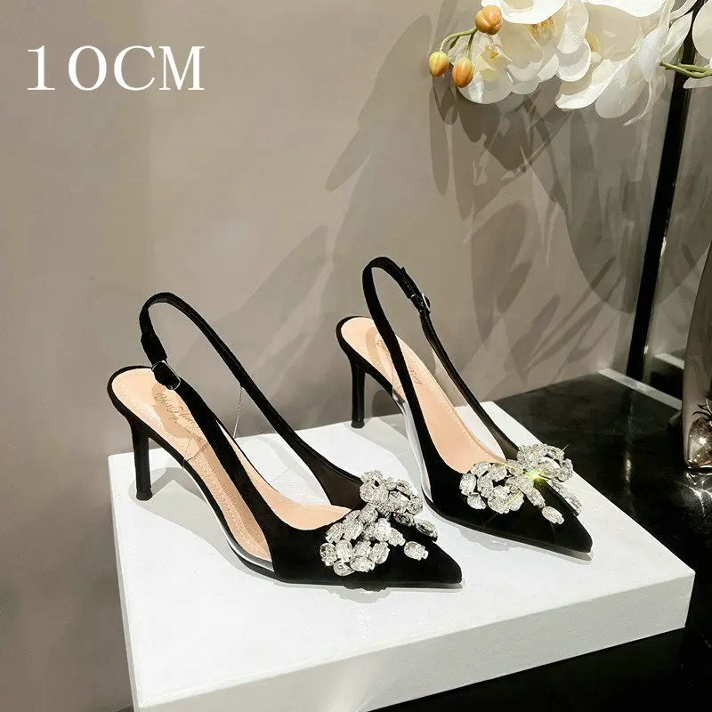 Black 10CM Heel