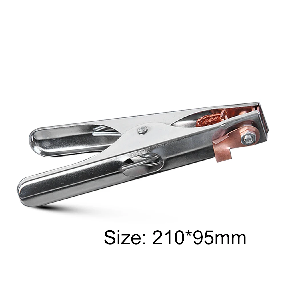 Penjepit Tanah Las 500A dengan Proses Perawatan Permukaan Poles Halus, Penahan Elektroda Las, Kabel Tanah, Klip Kawat