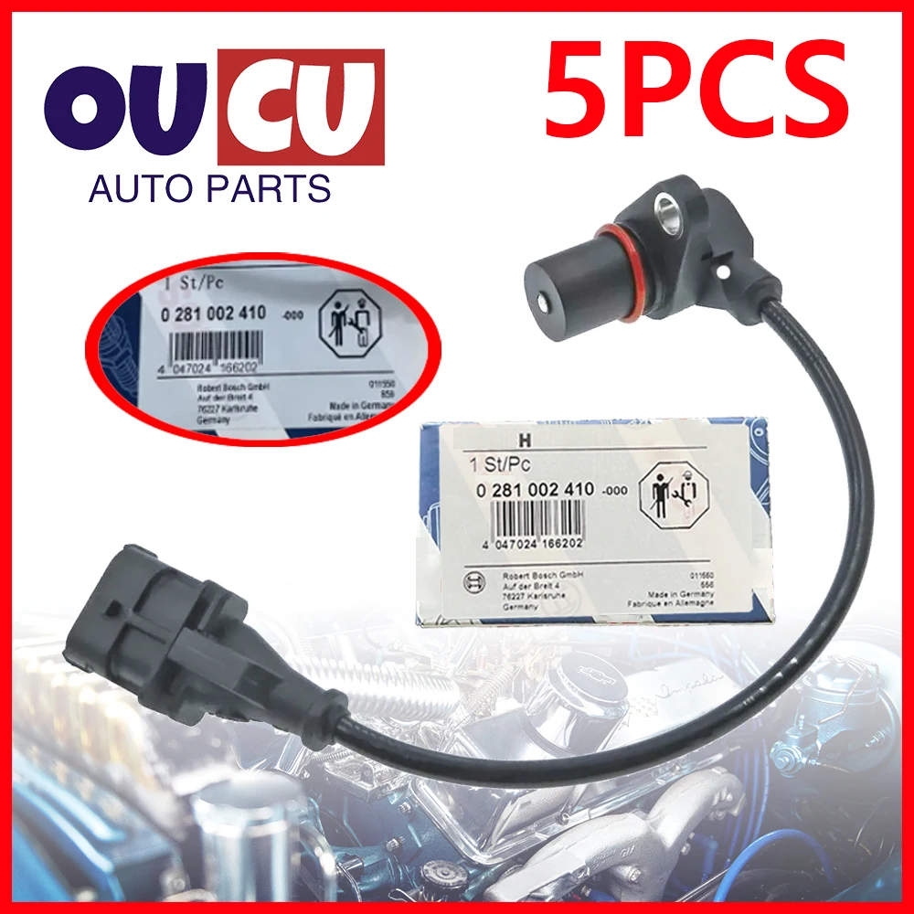 

5PCS NEW original Crankshaft Position Sensor OEM 0281002410/4890189 Aagrale MA MT Fford Cargo Ivveco EuroCargo NnewHholland VW