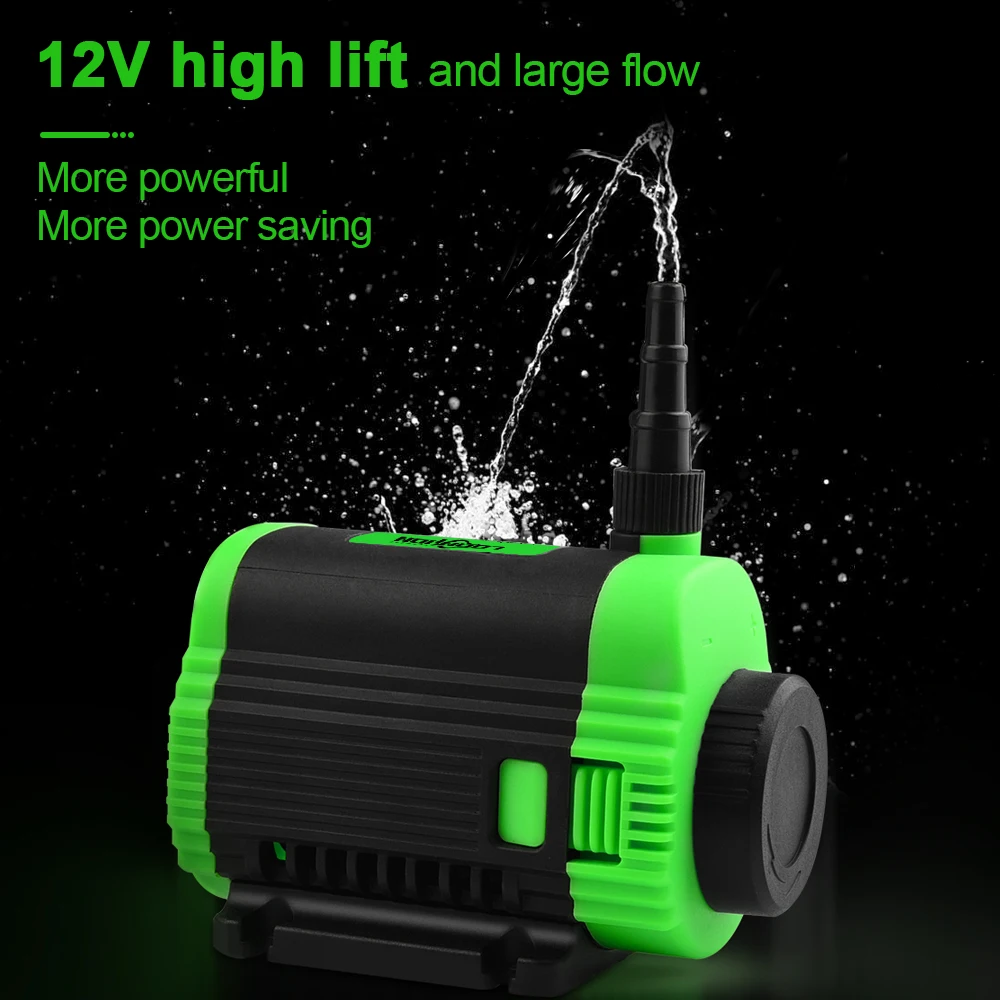 Imagem -05 - Bomba Submersível Ultra-silenciosa Mini Brushless Motor Bomba de Água para Filtro Fish Pond Aquário Tanque Fonte dc 12v 30w