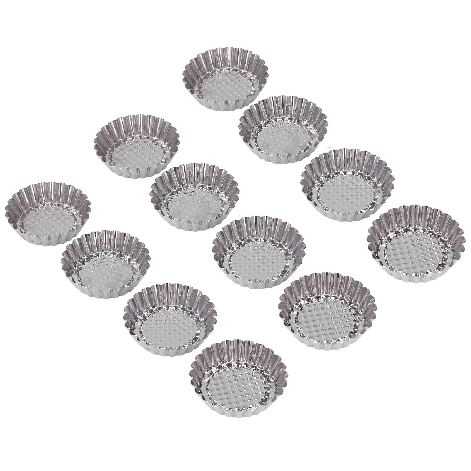 Форма для торта, гладкая форма для яичного пирога из нержавеющей стали, нижнее белье с отступом для выпечки для десертного магазина