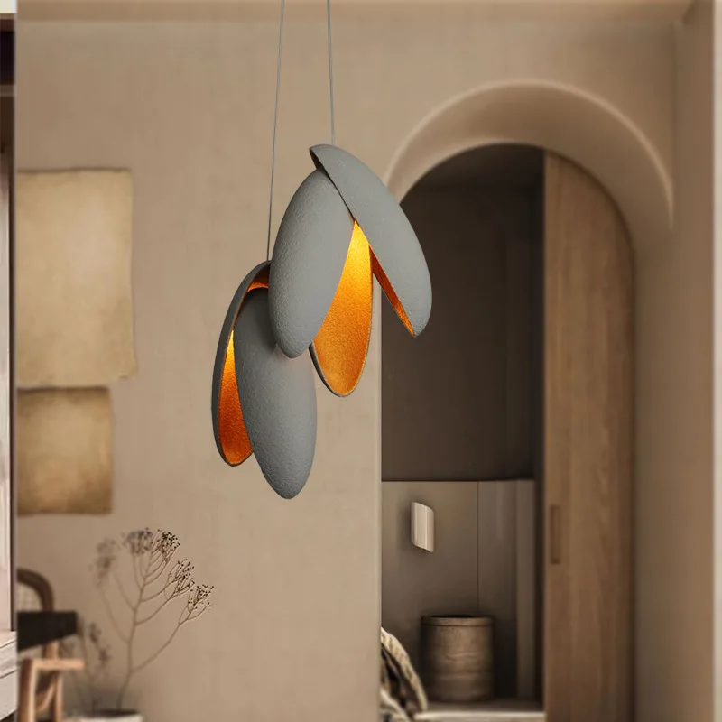 ثريا إيطالية غير منتظمة تترك أضواء غرفة الطعام الفنية الحديثة والبسيطة وقاعة العرض وغرفة المعيشة الاسكندنافية #2