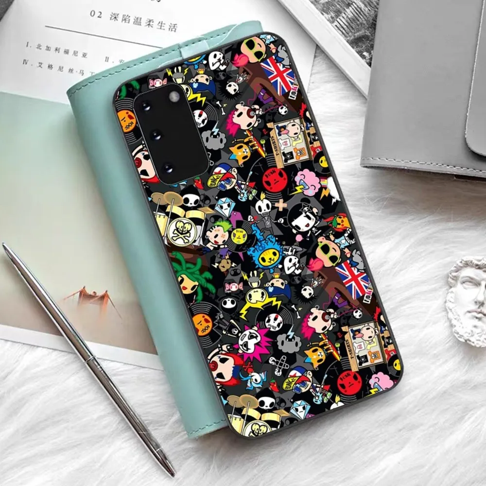 Japan T-TokidokiS Phone Case For Samsung S 9 10 20 21 22 23 30 23plus lite Ultra FE S10lite Fundas