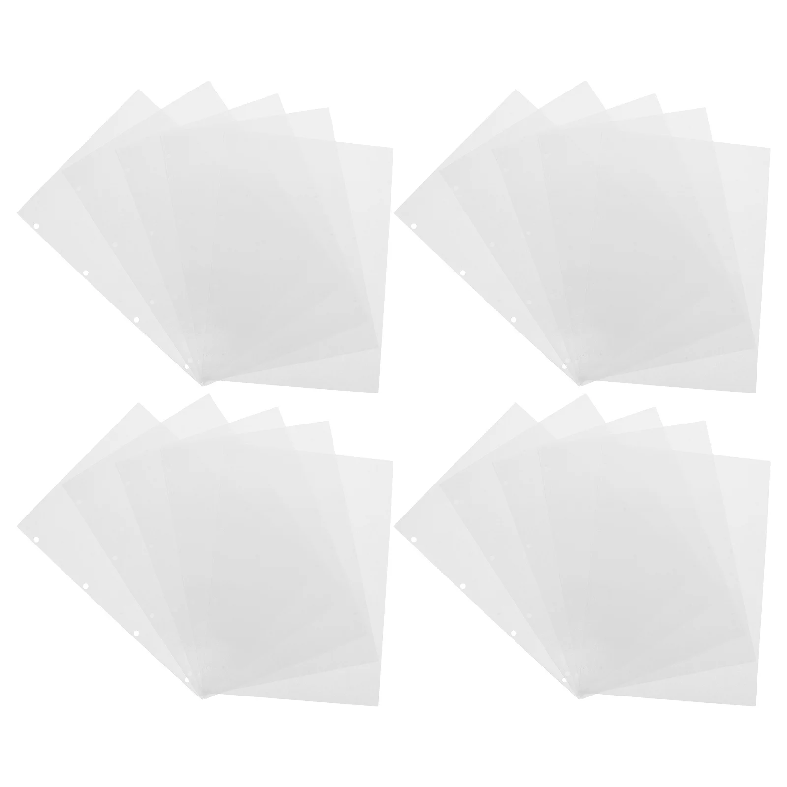 

40Pcs A4 Loose Leaf Paper Notebook Refill Double Sided Scrapbook Sheet Planner Inserts DIY Journaling Filler Double-Sided Paper