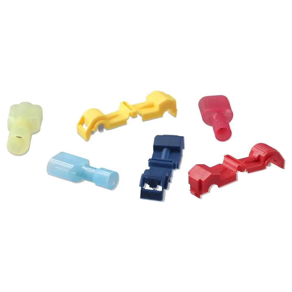 

120Pcs Self-Stripping T Tap Wire Splice Connectors Wire Tap T Tap Wire Connectors