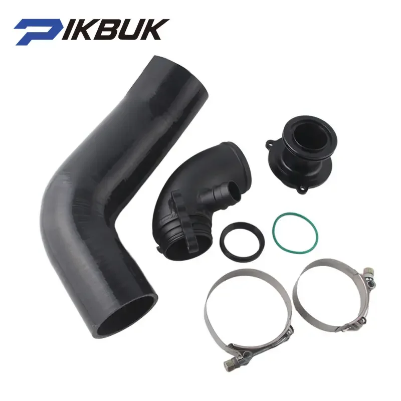 

Silicone Intake Hose Turbo Inlet Elbow Turbo Muffler Delete For VW Golf MK7 R Audi V8 MK3 A3 S3 TT MK3 2.0T 2014+