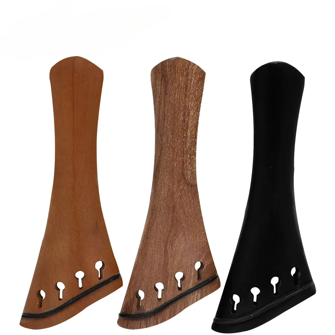 4/4 Violine Abgeschrägte Kante Platte Datum Holz Suzuki Ebenholz Violine Saitenhalter Massivholz Keine Verformung Professionelle Violine Zubehör