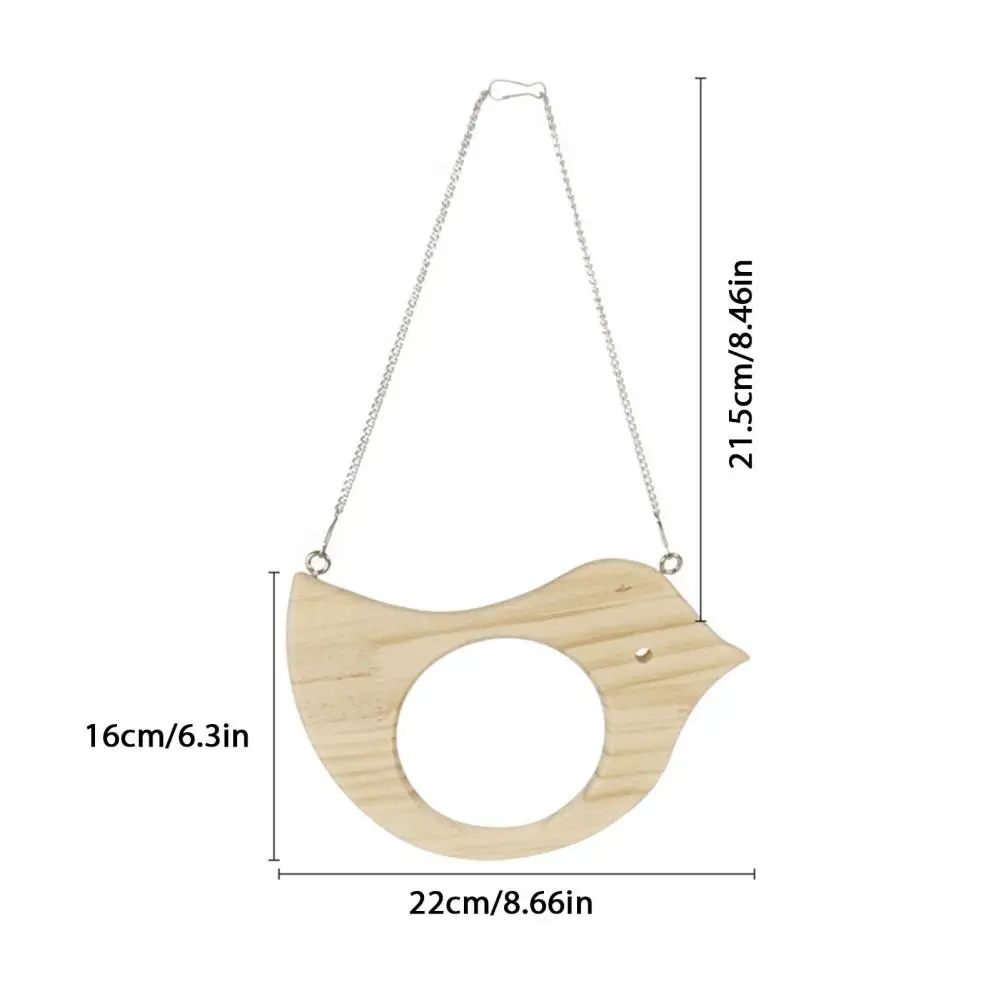 Parrot Swing Perch Pet Owner Interaction Swing Parrot Swing Cotton Rope Bird Perch Playground Toy Shape Birdcage for Lovebird