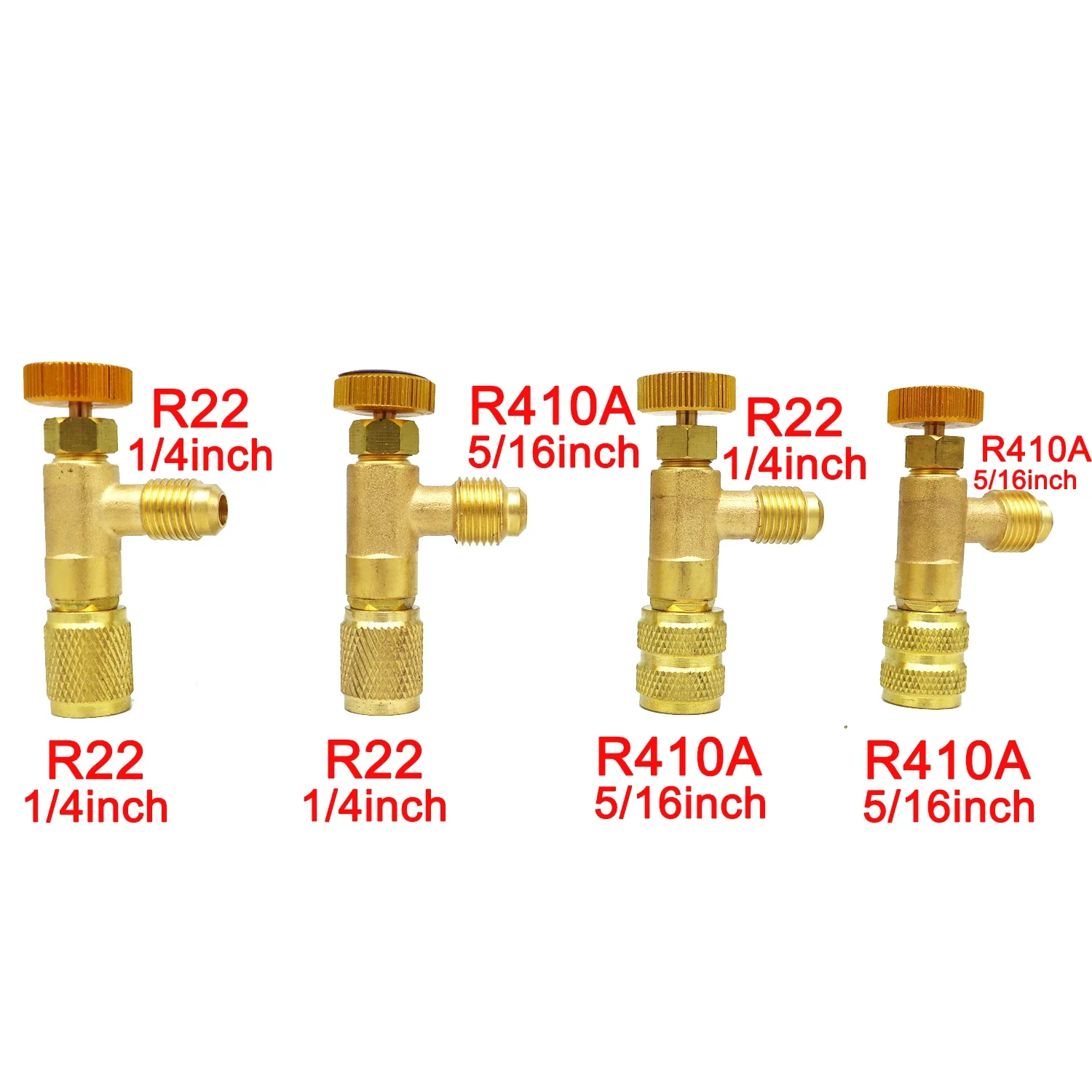 Liquid Safety Valve R410A R22 Air Conditioning Refrigerant 1/4 