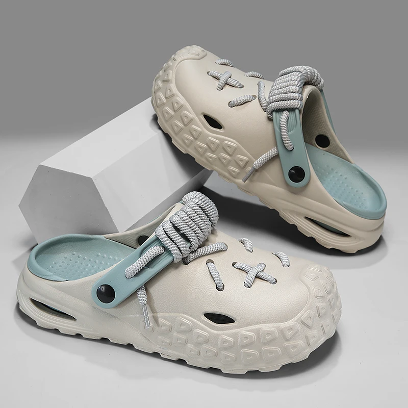 Sommer Herren Strand Outdoor Sandalen Sport Herrenschuhe Freizeit Einfarbige Herren Sneaker Hombre Schuhe Stilvolle Leichte Fußbekleidung