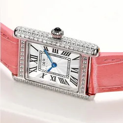 CARNIVAL Fashion Quartz Watches for Women Ladies Brand Luxury Squrae Dress Girls Wristwatch Waterproof Ultrathin 5mm Reloj Mujer