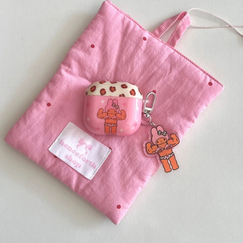 

Suitable for Appleairpods3/4Cartoon Muscle Beauty Earphone CasePRO2/PRO3Personalized PendantPRO