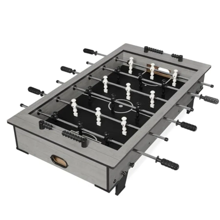 

40in Tabletop Foosball Table Compact Mini Arcade Table Hand Soccer for and Adults Home Game Room w/ 2 Balls