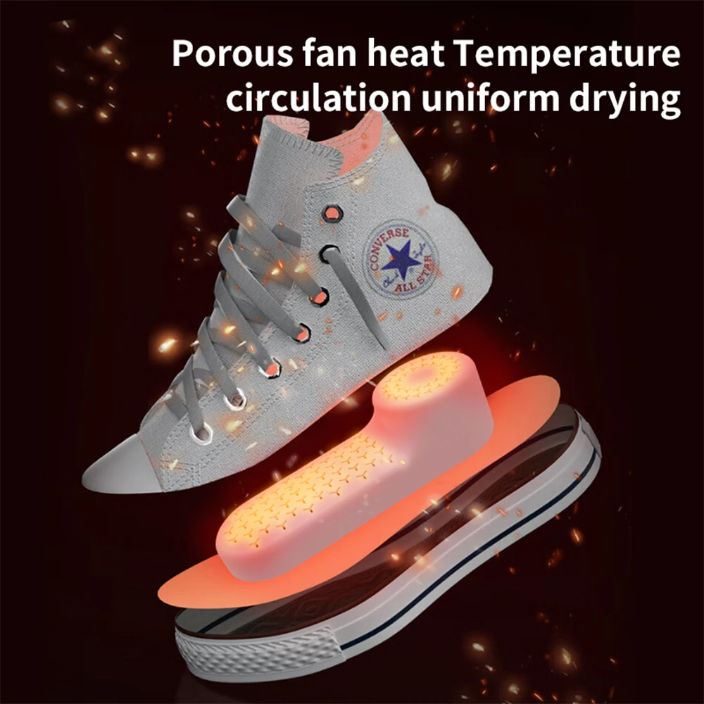 Household USB Timer Electric Shoes Dryer Fast Drying Shoe Dehumidifier Winter Heater For Boot Sterilizion Bactericidal Deodorant