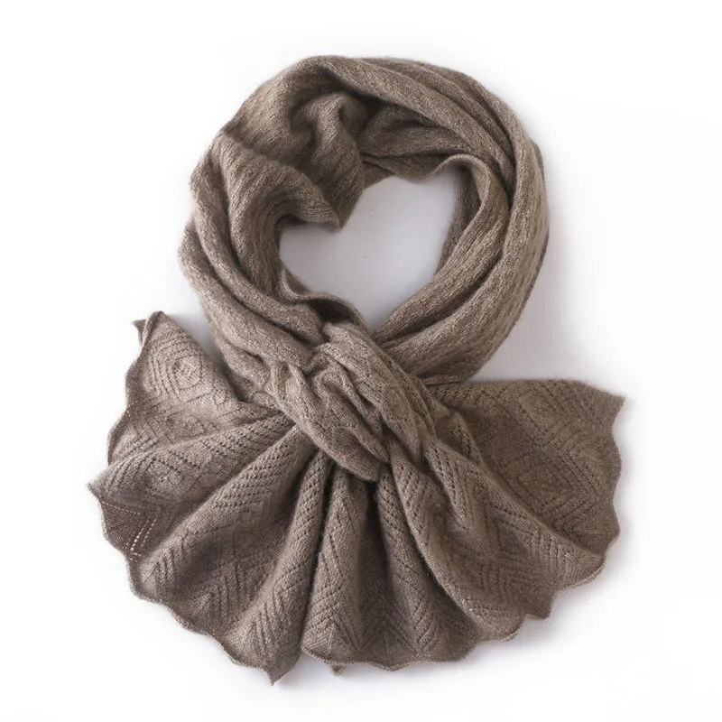 

KOIJINSKY New Cashmere 90*38 Women in spring, autumn and winter, soft warm needle knitted scarf