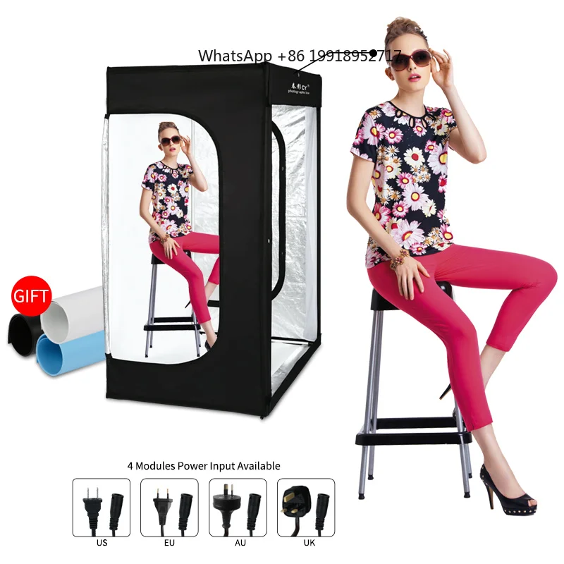 160CMx120CMx80CM portable studio box Softbox White Light Lighting Studio Shooting Tent Box Kit