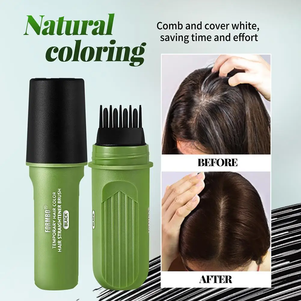 

Hair Dyeing Stick Hair Color Comb Cover Up White Hair Black Hair Disposable Hair Color Pen for white hair