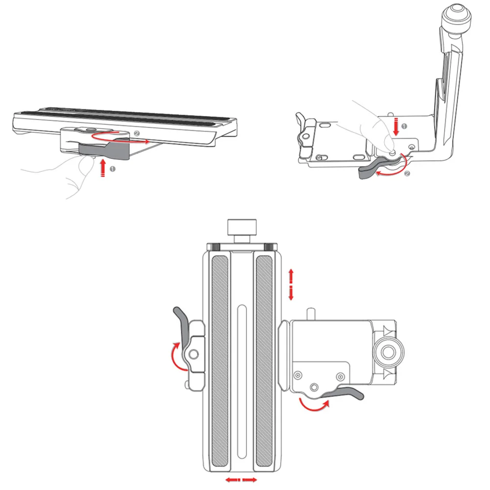 Camera Quick Release Plate for ZHIYUN Crane 2S Stabilizer