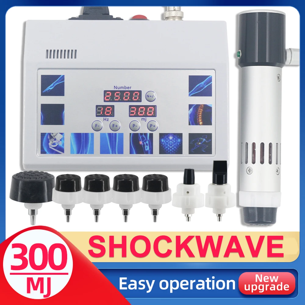 

Professional Shockwave Therapy Machine For Erectile Dysfunction Effective Shoulder Pain Relief 300MJ Shock Wave Device Home Use