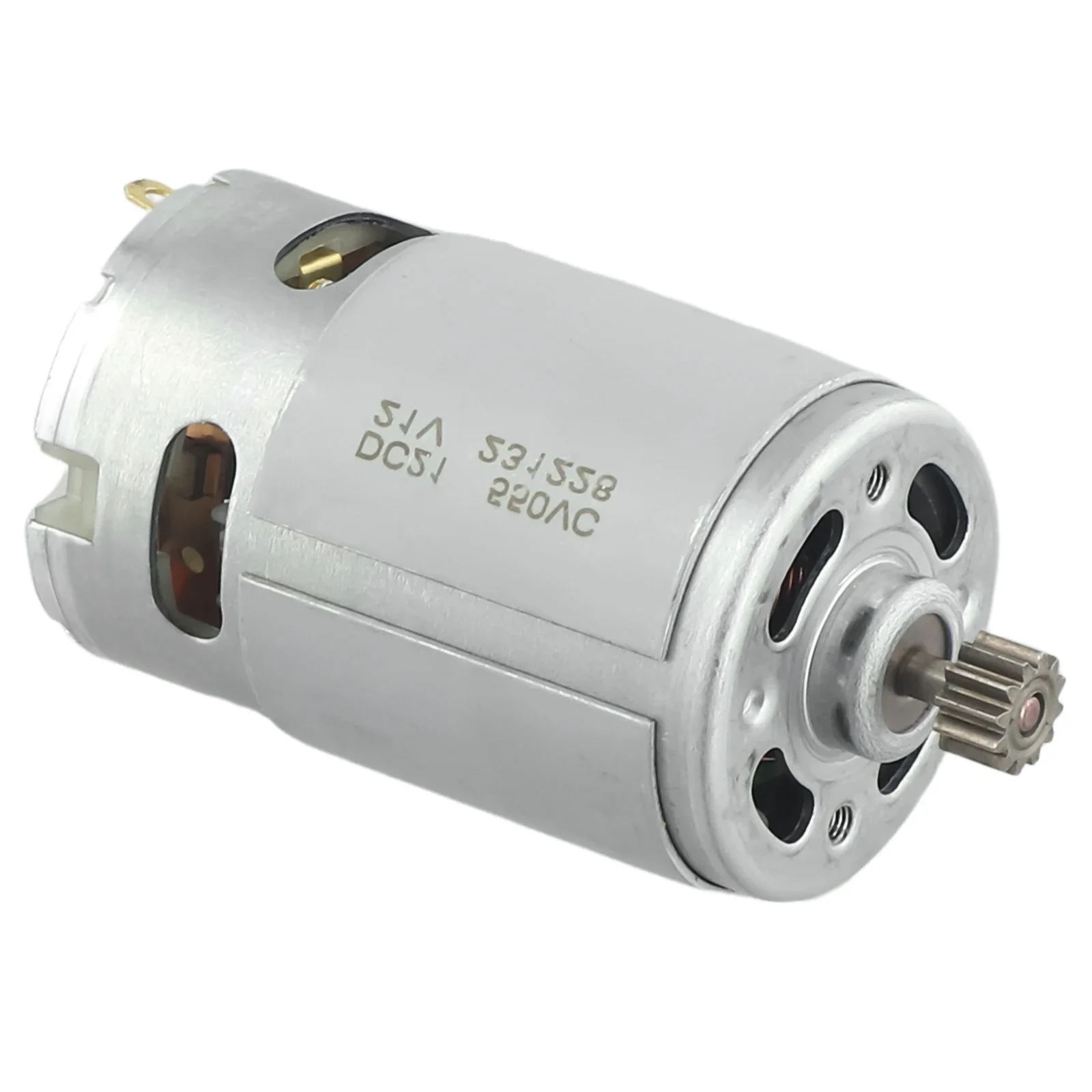 RS550 21V DC Motor With Two-Speed 12 Teeth And High Torque Gear Box For Dril Home DIY Power Tool Replacement Accessories