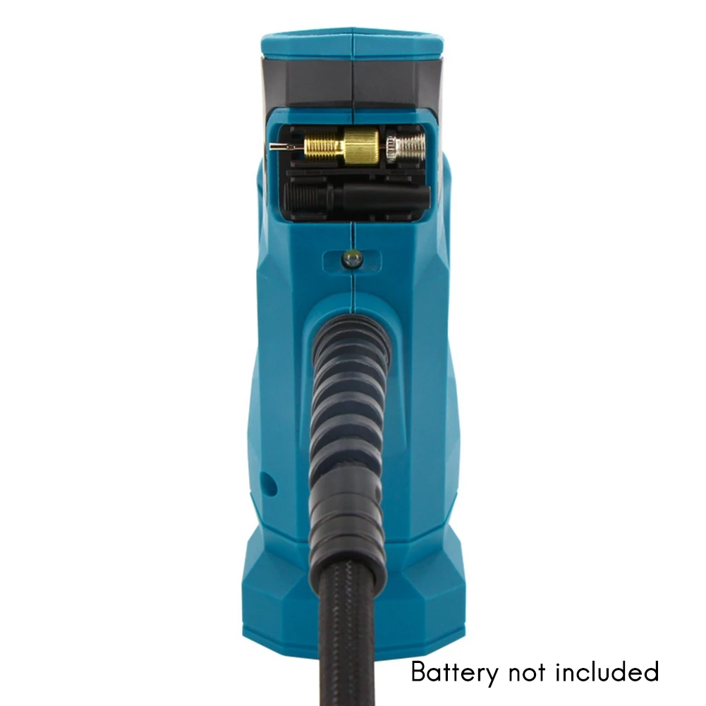 ABCA-Electric Air Pump For 18V Lithium Battery Cordless Air Inflator With LED Light For Tire Pumping/Ball Inflation