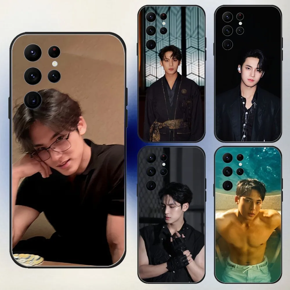 

Mingyu Maestro Phone Case For Samsung S24,23,22,30,21,10,9,Ultra,Plus,Lite,FE,5G Black Soft Case