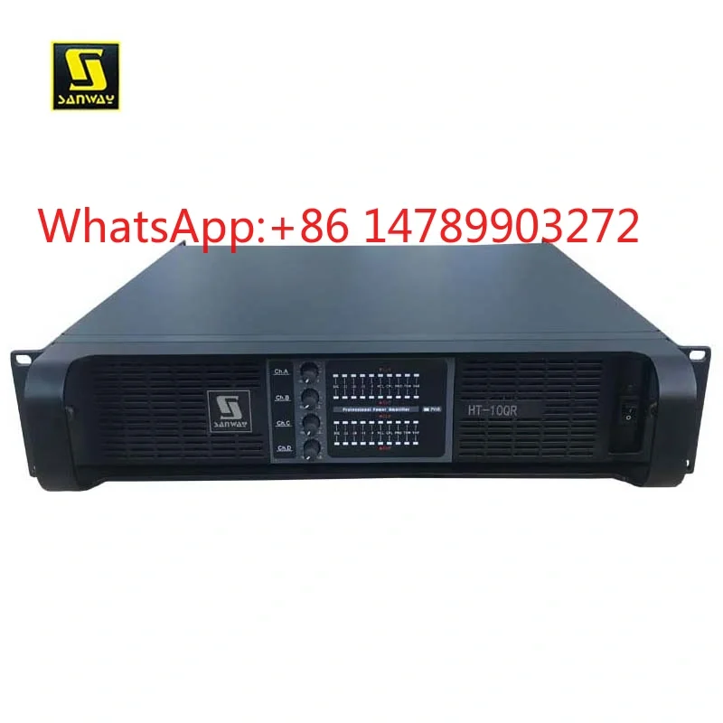 10000W Switching Power Amplifier Conference Room Professional Audio Device