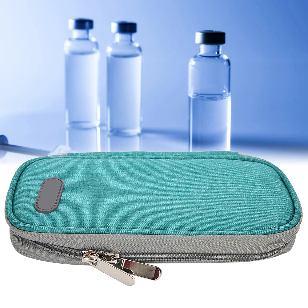 

Portable Insulin Cold Storage Bag Medicines Refrigerated Cool Bag For Patient Care Multiple-Layer Designs Medicine refrigerator