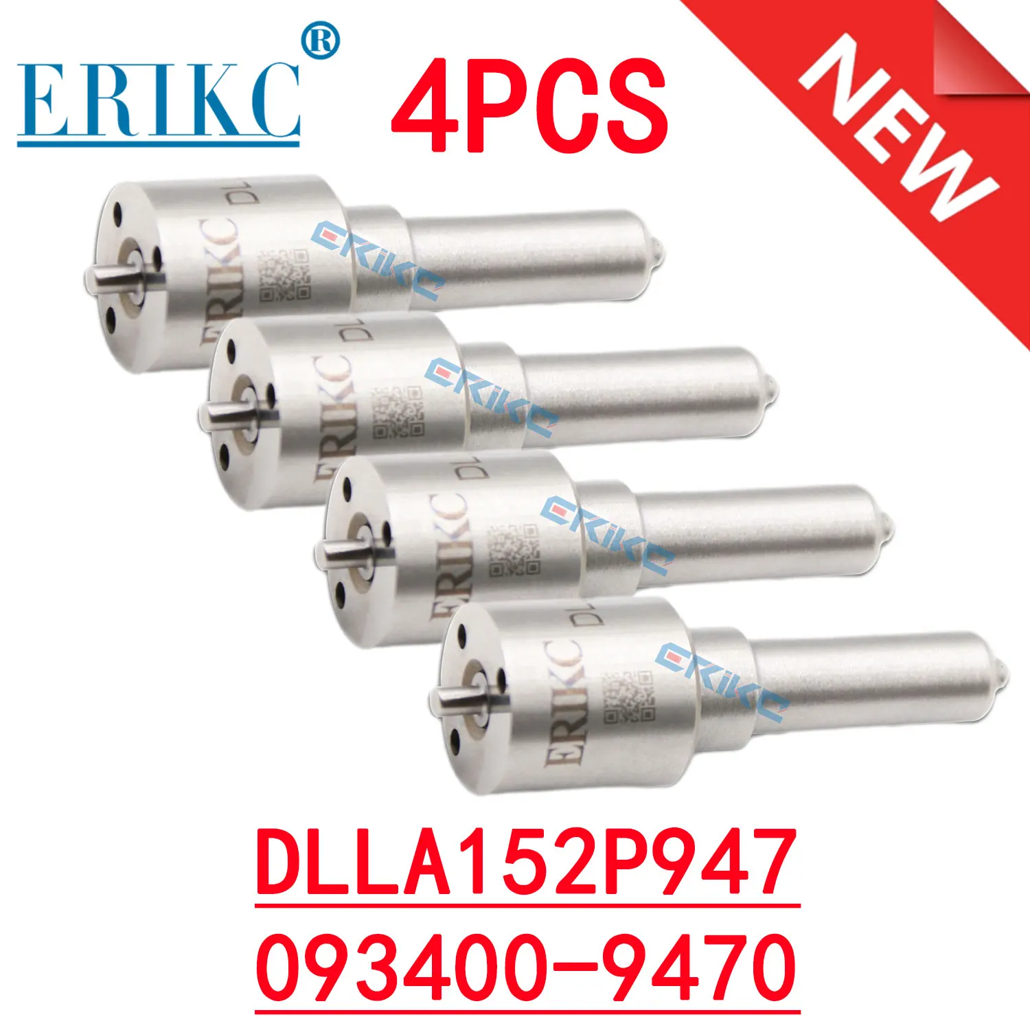 4PCS Common Rail Diesel Injector Nozzle Tip DLLA152P947 for TOYOTA Nissan Navara YD25 16600-EB70A 16600-EB70B 16600-EB70C