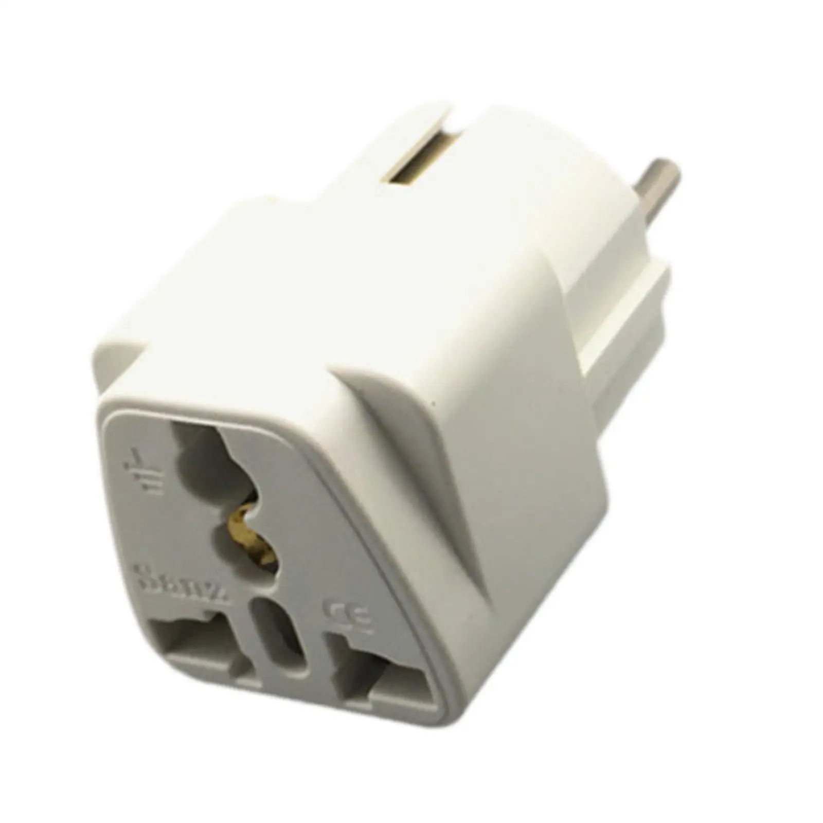 Europe Plug Converter AU/UK/US/CN to Europe Compact for Wall Hotel Household