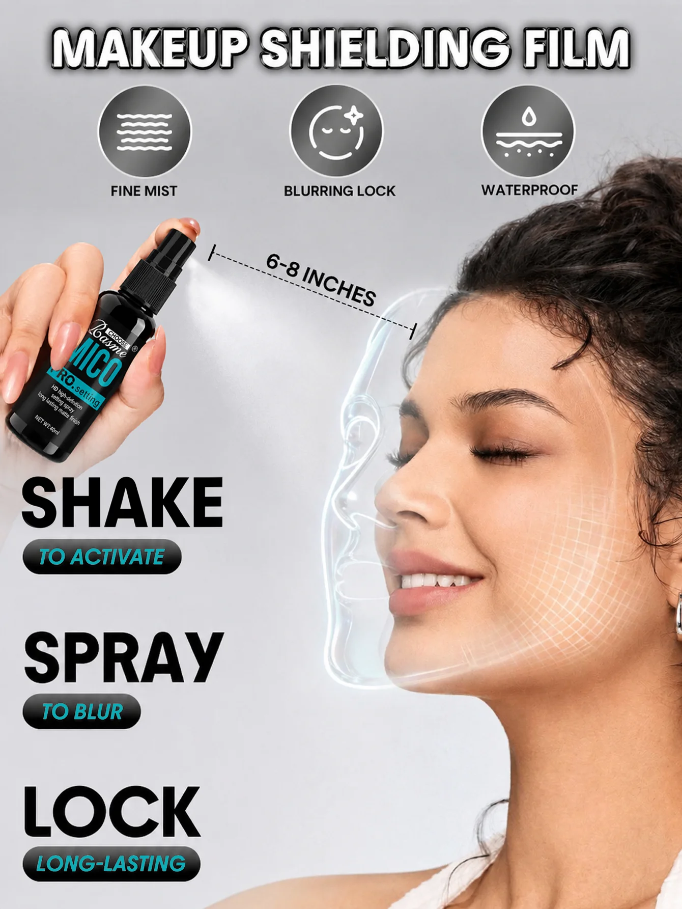 Spray fijador de maquillaje HD - Makeup Fixing Mist reseña y precio