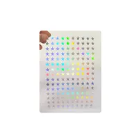 Self Adhesive Laser Engraved Heart Stickers Decorative Paper 4