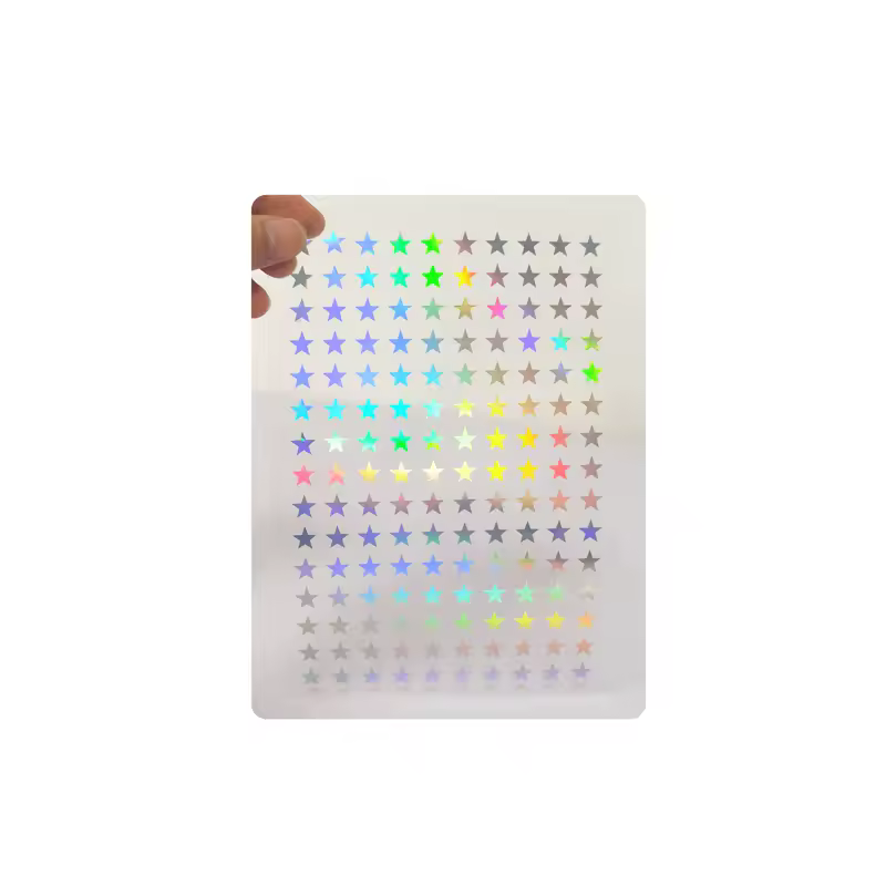 Self Adhesive Laser Engraved Heart Stickers Decorative Paper - Image 4