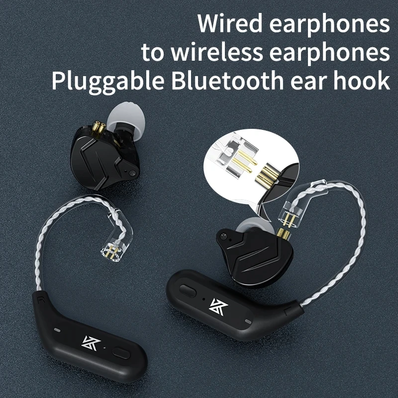 Bluetooth KZ-AZ09ワイヤレスアップグレードケーブル,イヤーフック