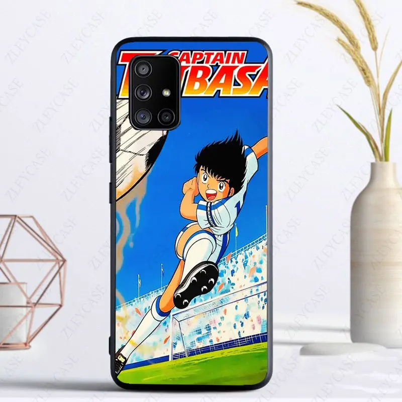 Captain Tsubasa Ozora Genzo football Cover For samsung Galaxy A14 A53 A13 A12 A40 A22 A23 A32 A33 A34 A50 A51 A52 A71 A73 cases