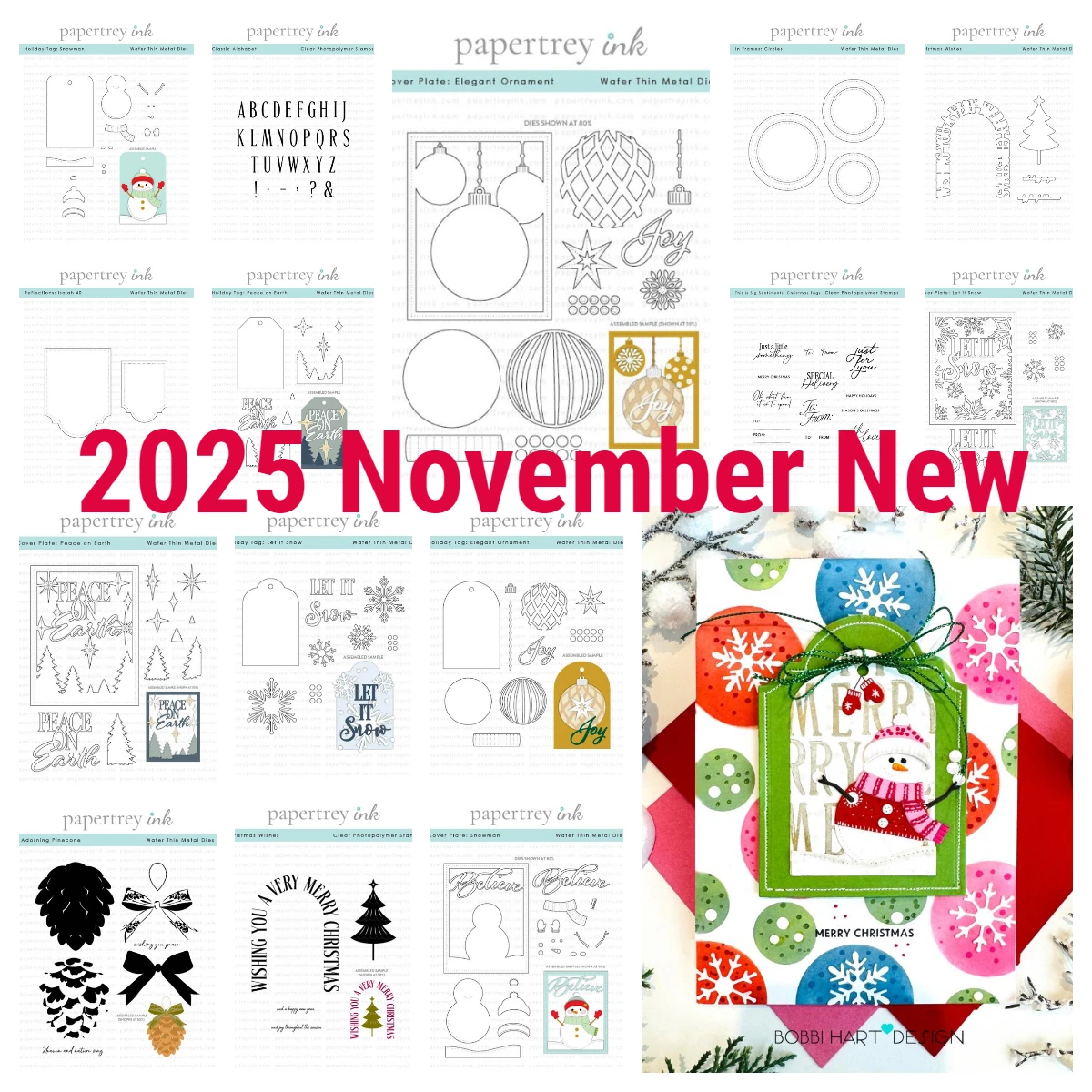 

2026 New Year Sentiments Christmas Wishes Dies Stamp Reflections Isaiah 40 Die Cut Snowman Holiday Card DIY Scrapbooking Stencil