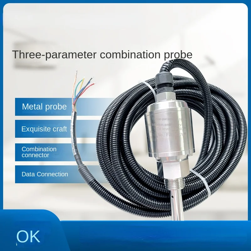 

KR939SB3 Three parameter Combination Probe SFPP3 Oil Level Vibration Temperature HJKJ-9303 Three parameter Probe