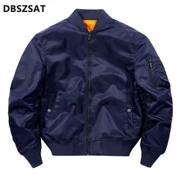 2027 Bomber Jacket Men Ma-1 Flight Jacket Pilot Air Force Male Ma1 Army Green Military motorcycle Jackets Coats 6XL,TA053