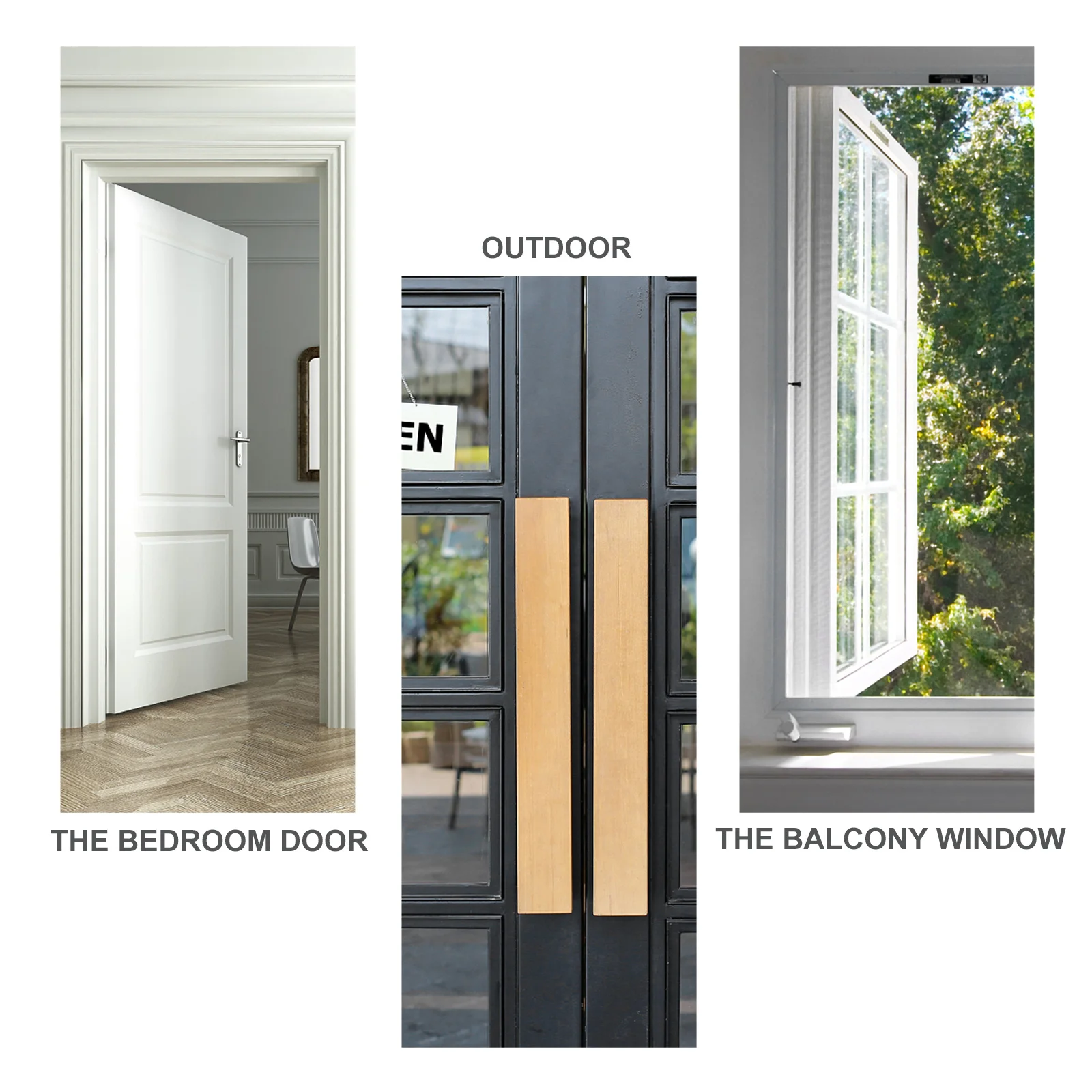 

2Pcs Sealing Strip for Door Bottom Excellent Flexibility Soundproof Sealing Strip for Home Improvement Windproof and Insulation