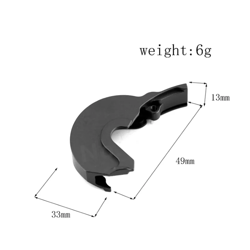 Metalowa skrzynia biegów obudowa pokrywa przekładni 7091 7379R na 1/16 Traxxas Slash E-Revo Summit RC ulepszenie samochodu akcesoria części do