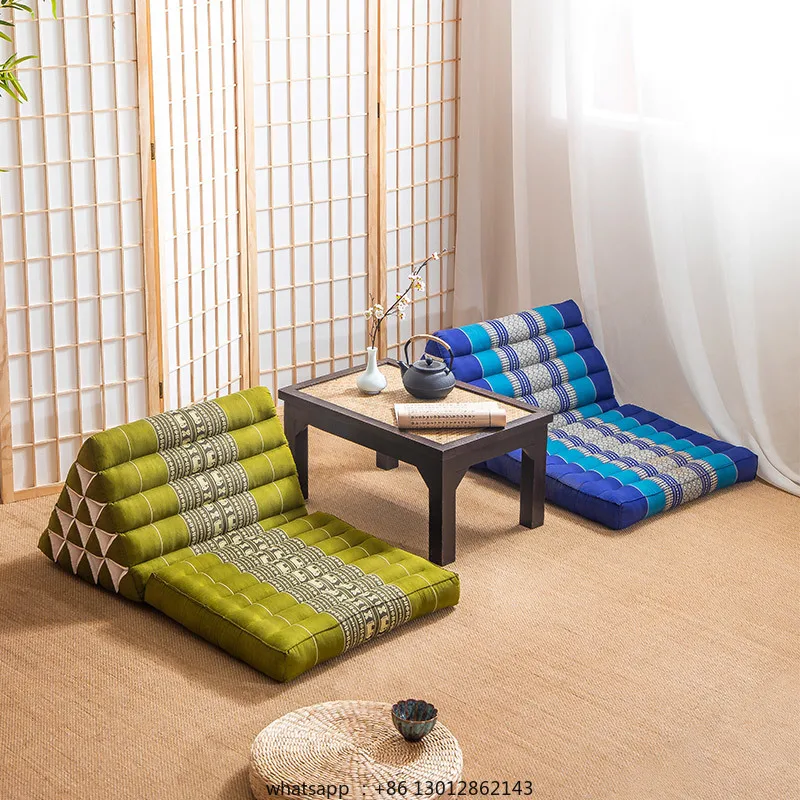 Cojín Triangular sofá almohada respaldo grande