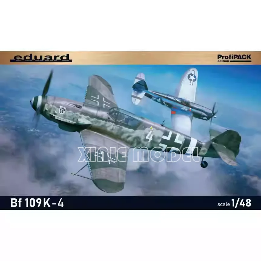 

Пластиковый сборный набор для сборки модели самолета Eduard 82166 Bf 109K-4 ProfiPACK Edition 1/48