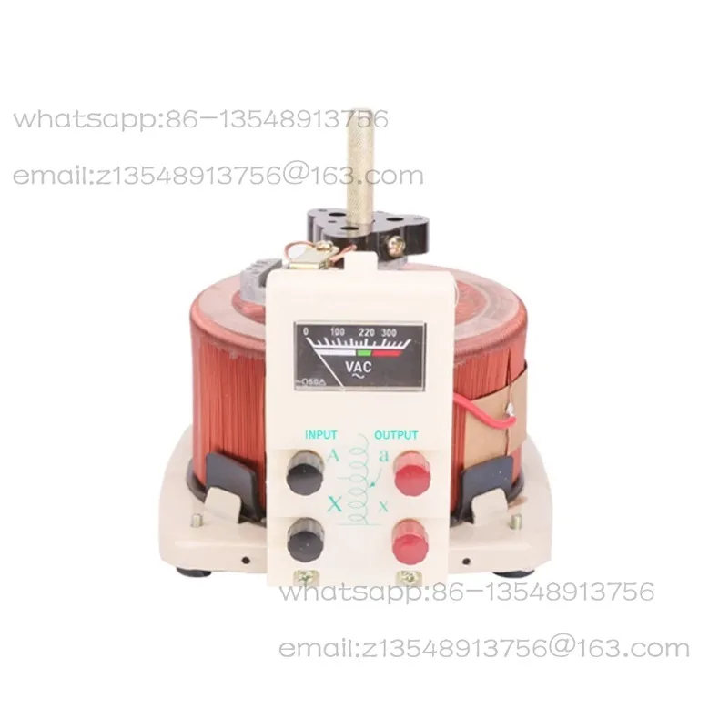 TDGC2-1KVA 0-300V Adjustable AC Voltage Regulator Single Phase 100% Copper Contactor Household Temperature Control view 5