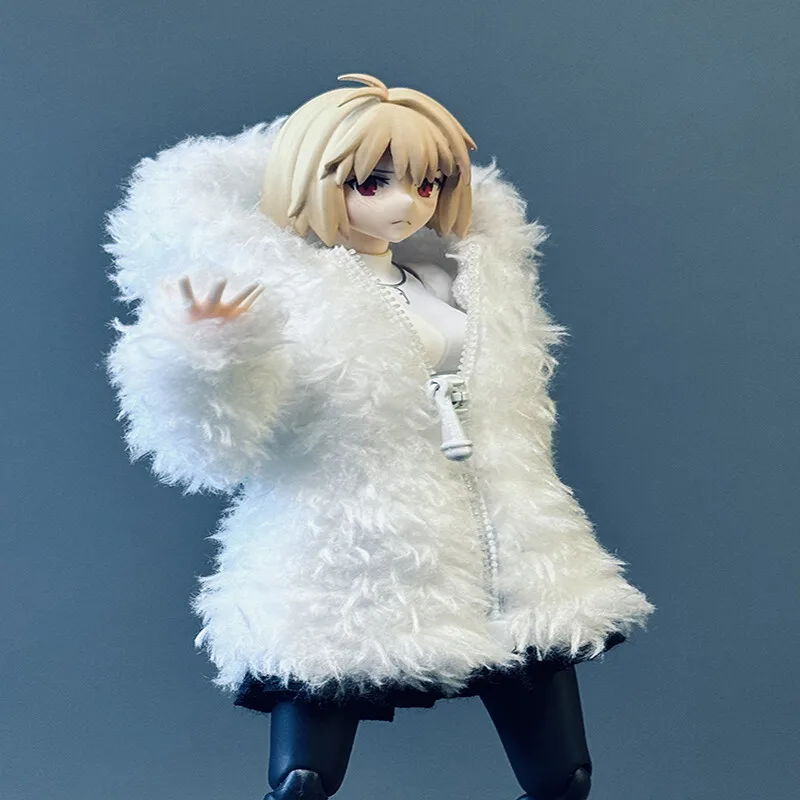 

Модель плюшевого пальто в масштабе 1/12 для Figma Shf 6 дюймов