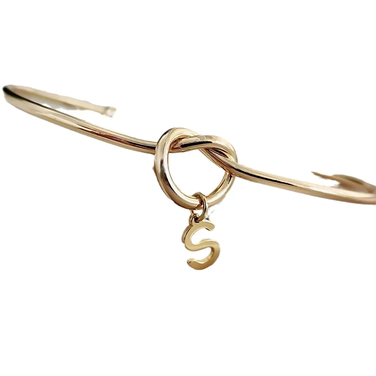 Vintage Initial Letter Stainless Steel Bangle Bracelet for Women Men Couple 26 Letter Cuff Charm Bracelet Fashion Jewelry Gift